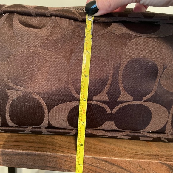 Coach Brown Diaper Bag Overnight Bag - Picture 11 of 14